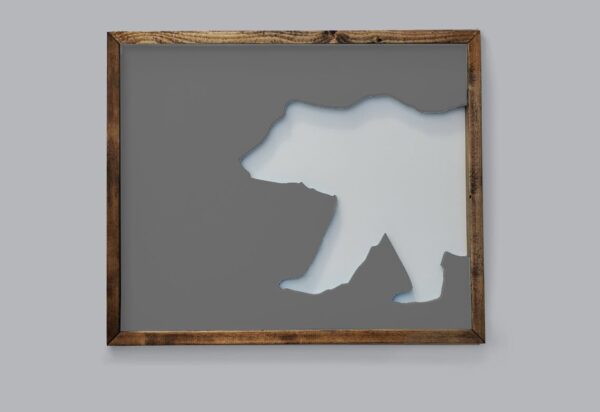 Bear Silhouette Wall Hanging -  Multiple Colour Options - Image 9